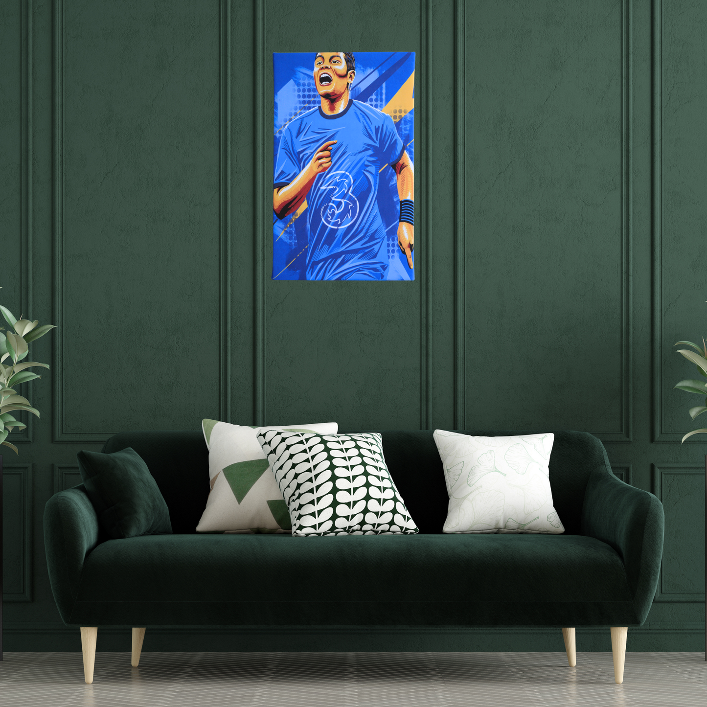 Thiago Silva Celebrating at Chelsea
