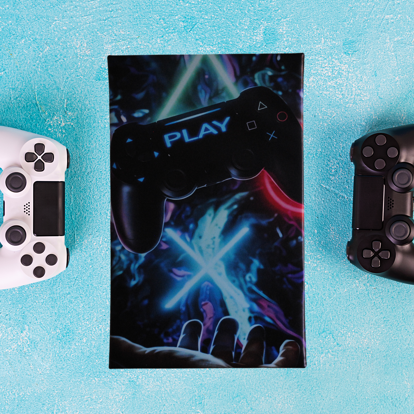Colourful Playstation Controller Artwork Type 2