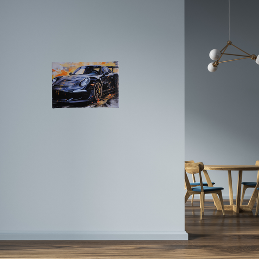 The Most Famous Model Of Car - The Porsche 911, This Time in Black