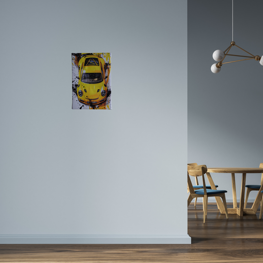 The Most Famous Model Of Car - The Porsche 911, Unusual to See It in Yellow