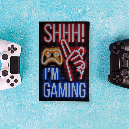 SHHH! I'm Gaming Canvas