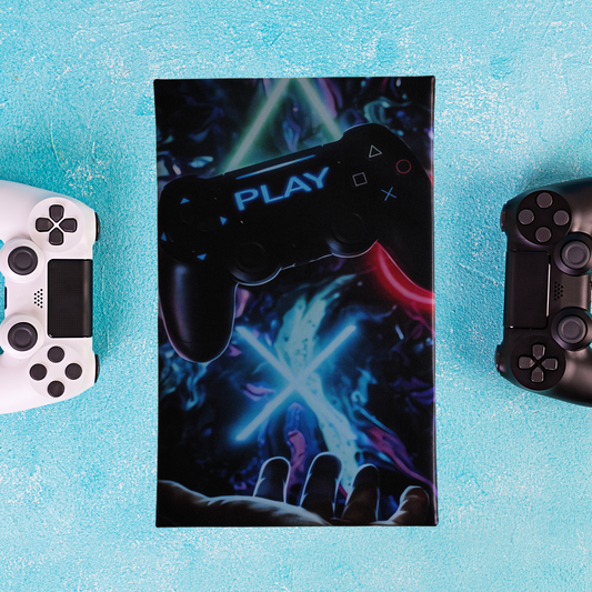 Colourful Playstation Controller Artwork Type 2