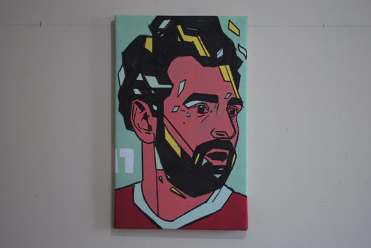 Mo Salah Abstract Artwork